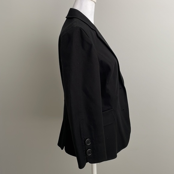 Nine West Black Jacket/Blazer - 3/4 sleeve, size 4 - Picture 2 of 10
